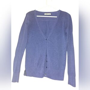 7/77. Old Navy Women's Blue Cardigan Sweater